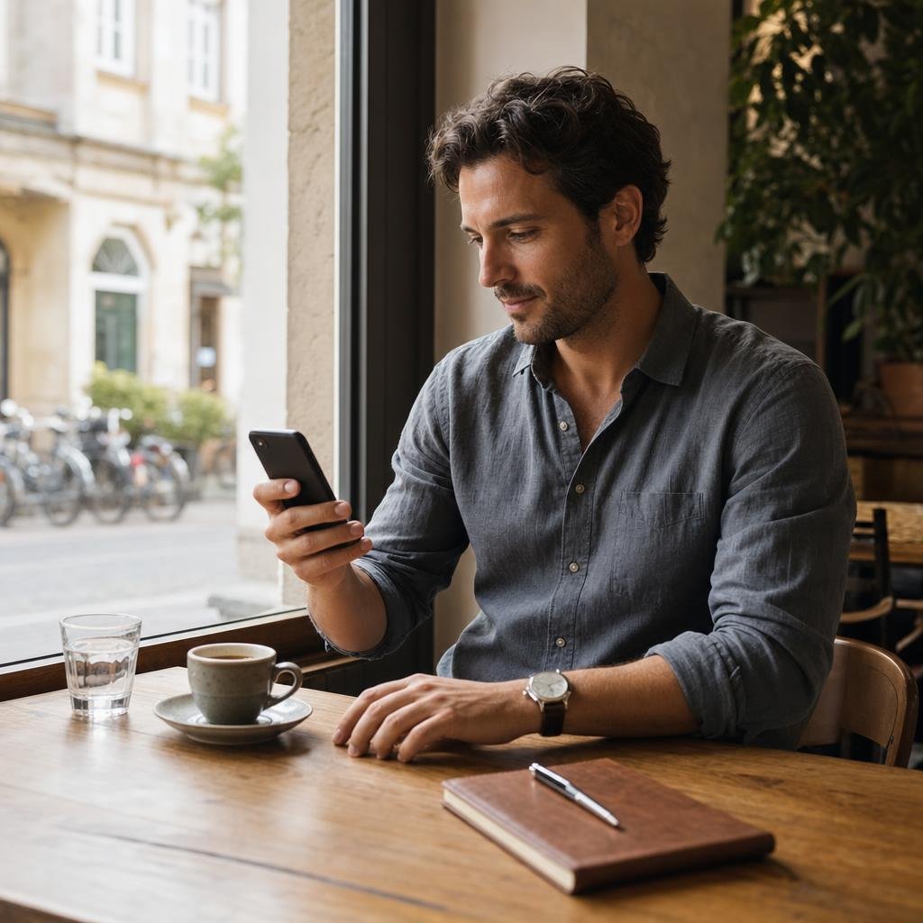 Texting With a Masculine Frame