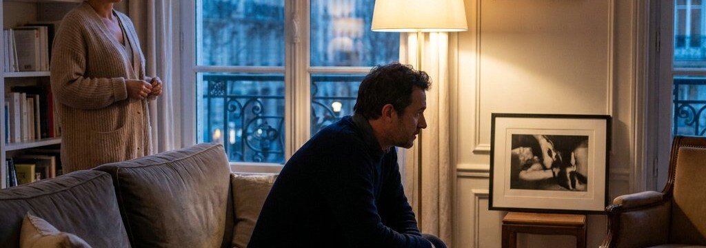 Avoidant man in love