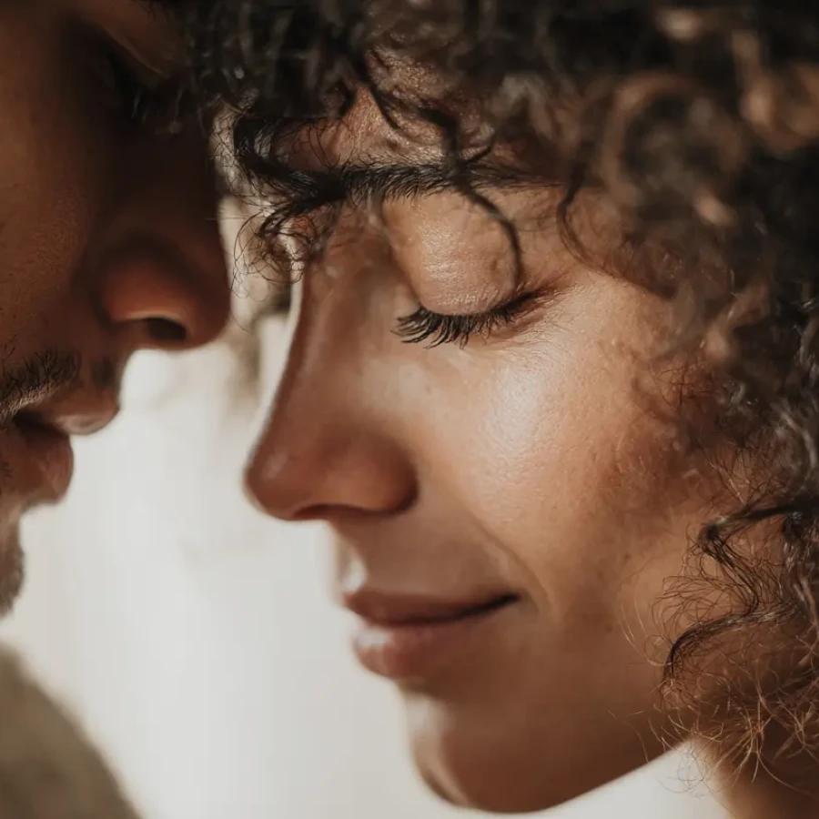 drunkenbutgreat_intimate_couple_moment_man_and_woman_with_for_133debca-9df5-4dea-8d55-7b8f42d81af2_1